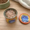 Orange canned pet snack meat sauce wet grain high-protein nutritional supplement details Picture